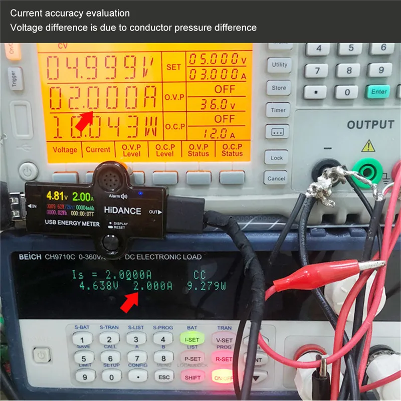 1 шт цифровой напряжение метров USB Аналоговый вольтметр 12 в DC Цифровой amperimetro как