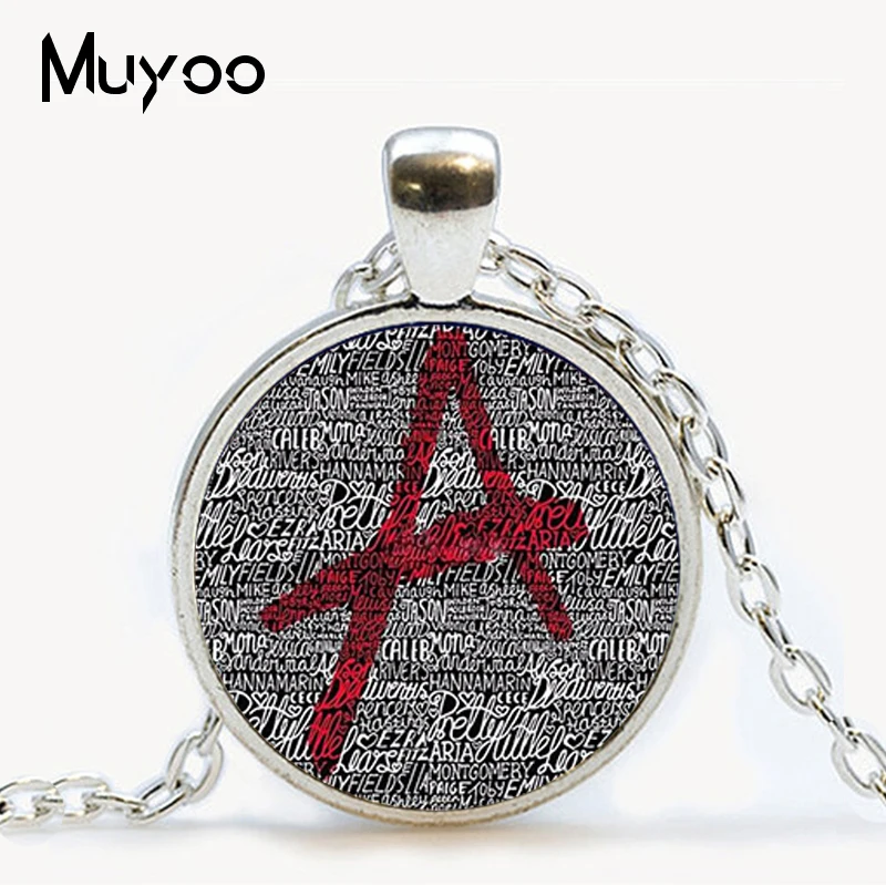 HK-005, медная цепочка с логотипом Pretty little liars, женское колье, штатное мужское Т-образное медное колье-подвеска для мужчин, аксессуары для одежды HZ1