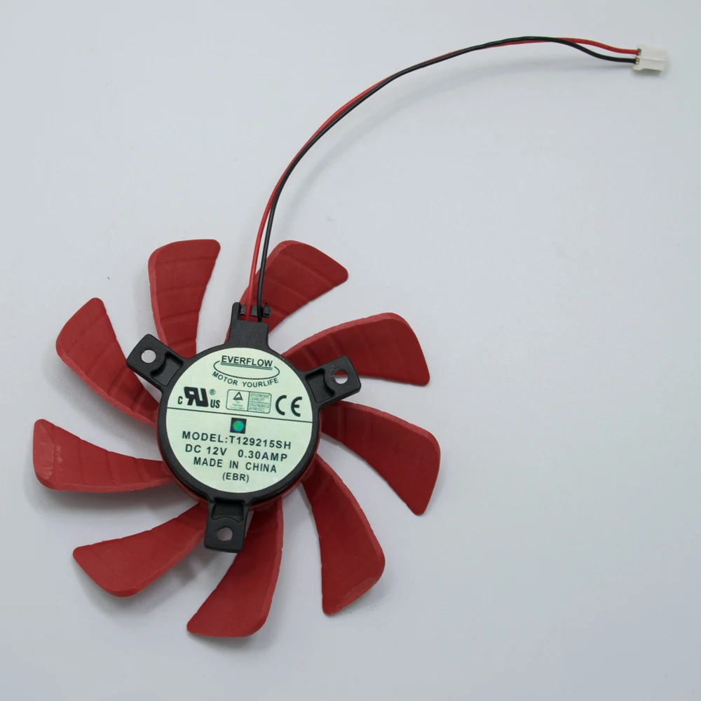 85 мм T129215SH DC 12 В 0.30AMP 2Pin кулер вентилятор заменить для Zotac GTX 1050Ti мини GTX1050 Ti 4 г