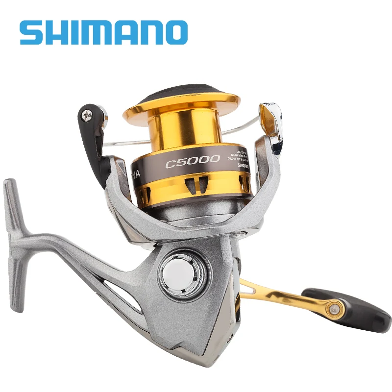 シマノセドナfiスピニングリールヘッドライトディープカップ500 1000 C00s 2500 C3000 4000 6000 8000釣りリールcarretilha海水 0 Off