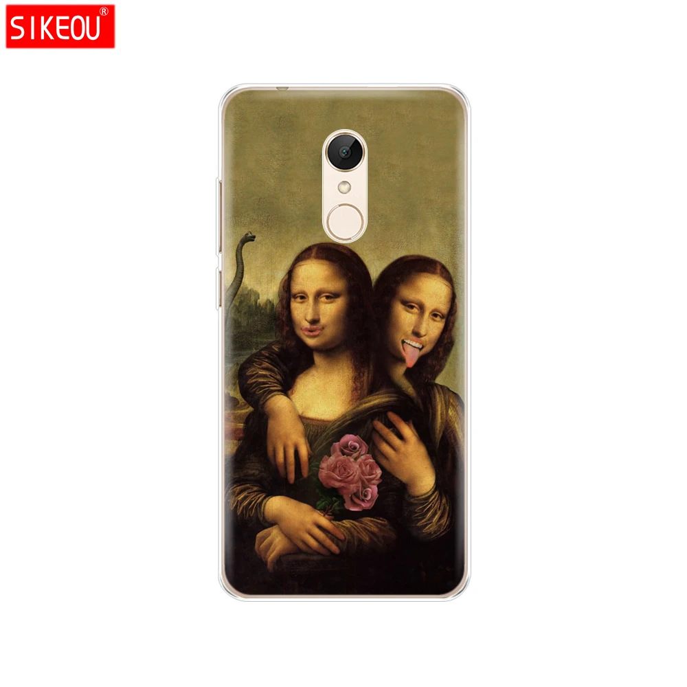 Силиконовый чехол для телефона Xiaomi redmi 5 4 1s 2 3 3s pro PLUS note 4X 4A 5A mona lisa|Бамперы| |