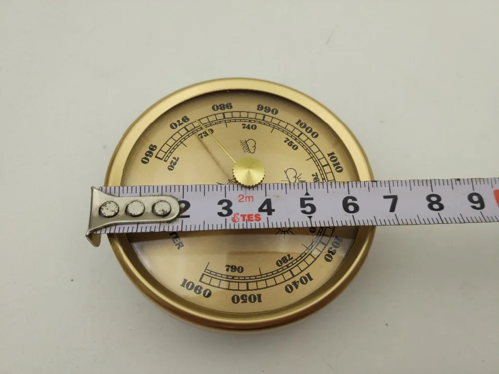 Новый 1 шт качественный прецизионный барометр анероидный 2 5/8 дюйма Диаметр