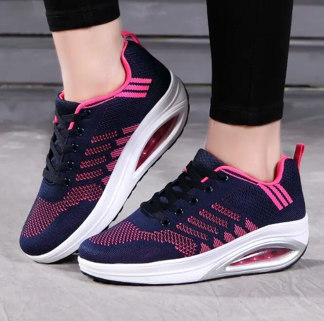 Beauty/2018 Повседневные Дышащие женские кроссовки из сетчатого материала Chaussure Femme