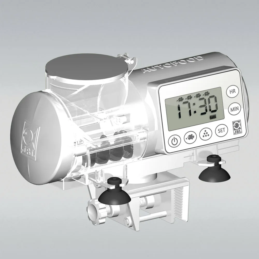 JBL feeder white JBL автоматическая кормушка электронный ЖК-дисплей Цифровая программа рыба корм измельчитель гранул аквариум белый черный - Цвет: JBL feeder white