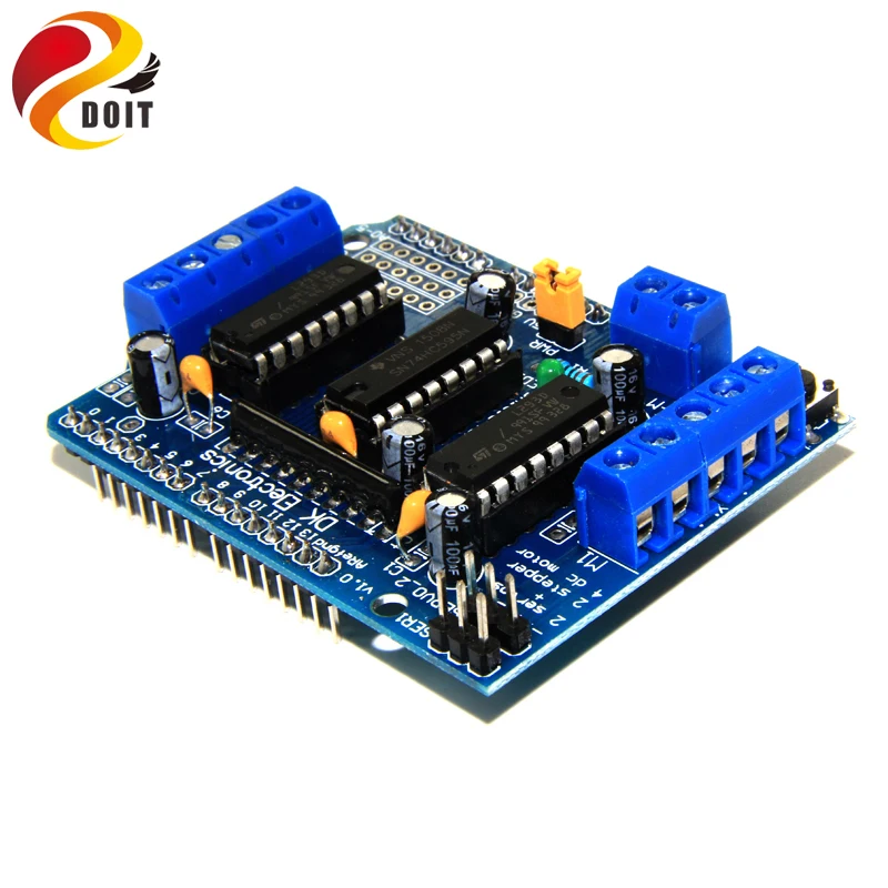 L293D щит управления двигателем Плата расширения привода двигателя для Arduino Щит RC