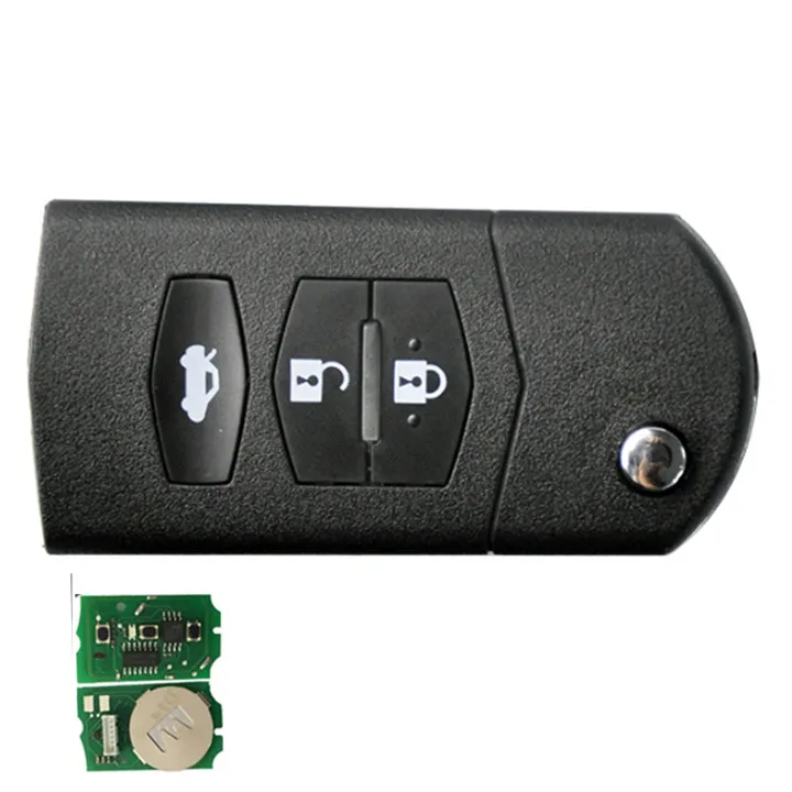 Универсальный дистанционный ключ Wilongda KD900 URG200 B14 KEYDIY B Series 3 кнопки для ключа Mazda