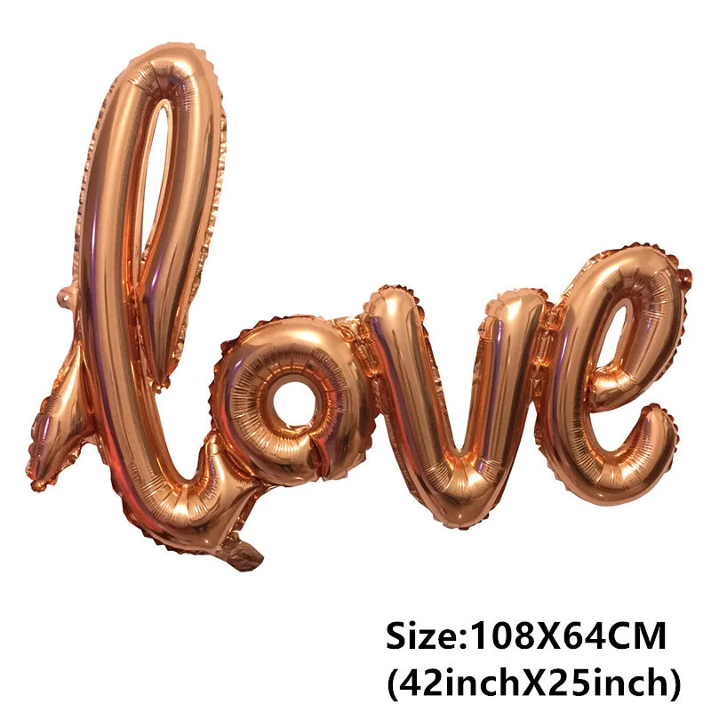 Champagne love Свадебный фольгированный шар круглый конфетти баллон гелиевые шары в форме сердца День Рождения украшения для взрослых детей события вечерние балоны - Цвет: Champagne love