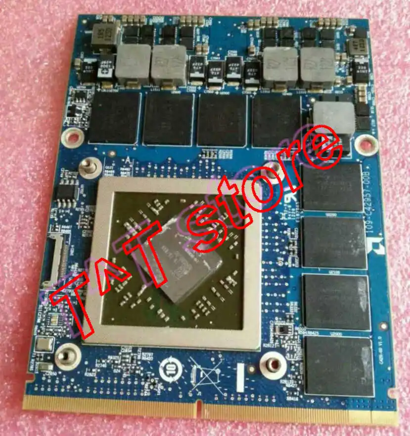 Оригинальная видеокарта HD7970M HD 7970M 2 ГБ GDDR5 VGA для M18X R1 R2 M17X тест бесплатная