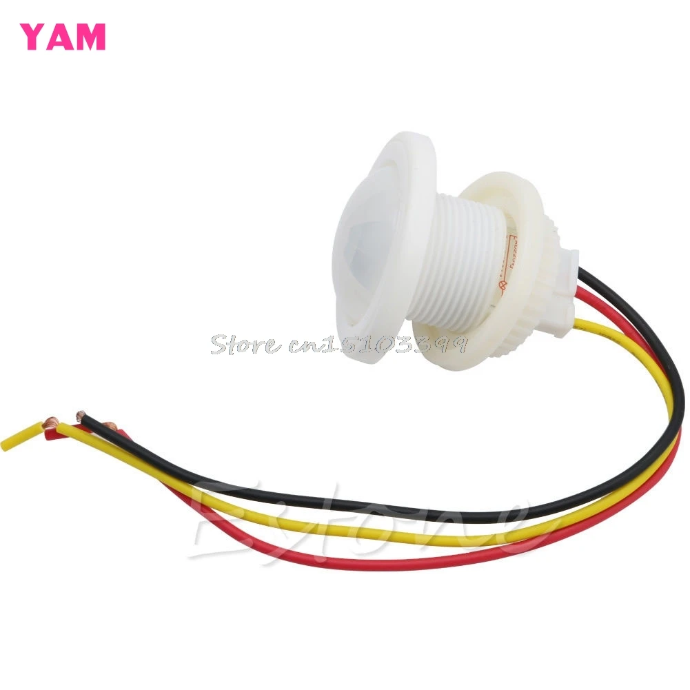 NEW 360 Degree AC 220V Infrared PIR Motion Sensor Switch For Light 100W Max G08 Whosale&DropShip|switch for light|220v motion sensor switch220v pir