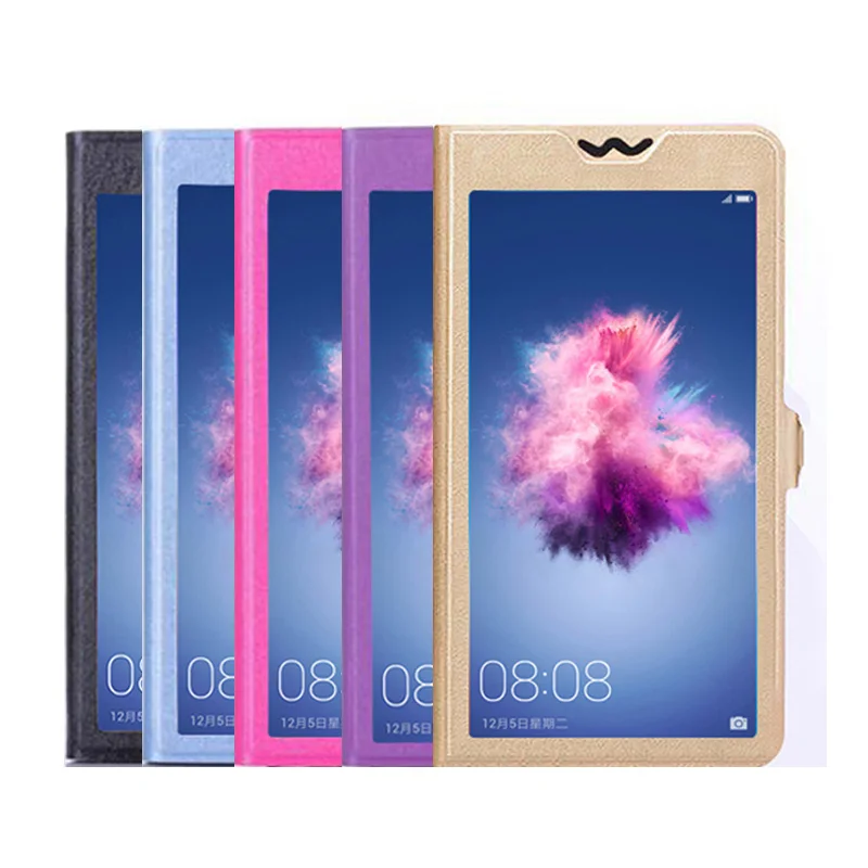 Вид из окна флип чехол для Huawei Enjoy 7 Plus/наслаждаться s Honor 7i 7X Чехлы и сумки телефона