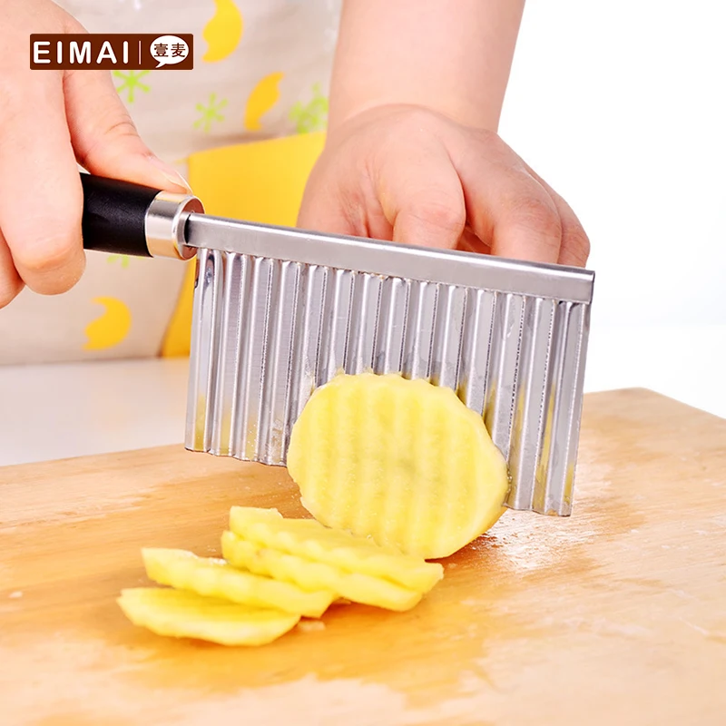 Eimai из нержавеющей стали Ножи для картофеля Кухня Инструменты овощей фри Тёрки