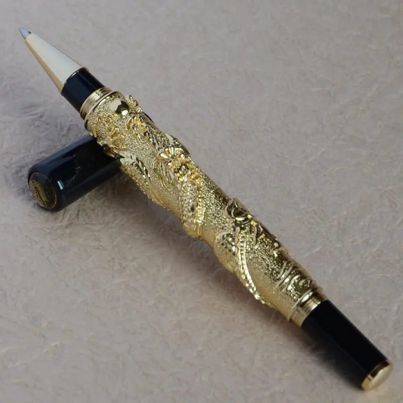 JINHAO 41 шариковая ручка с золотым Драконом | Канцтовары для офиса и дома