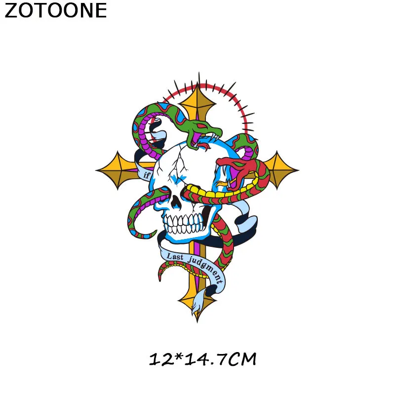 ZOTOONE из серии &quotсделай сам&quot в стиле панк с заплатками термо Стикеры для одежды