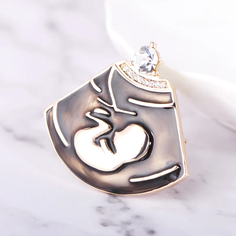 Эмалированные брошки Funmor Embryo для беременных и женщин|Броши| |