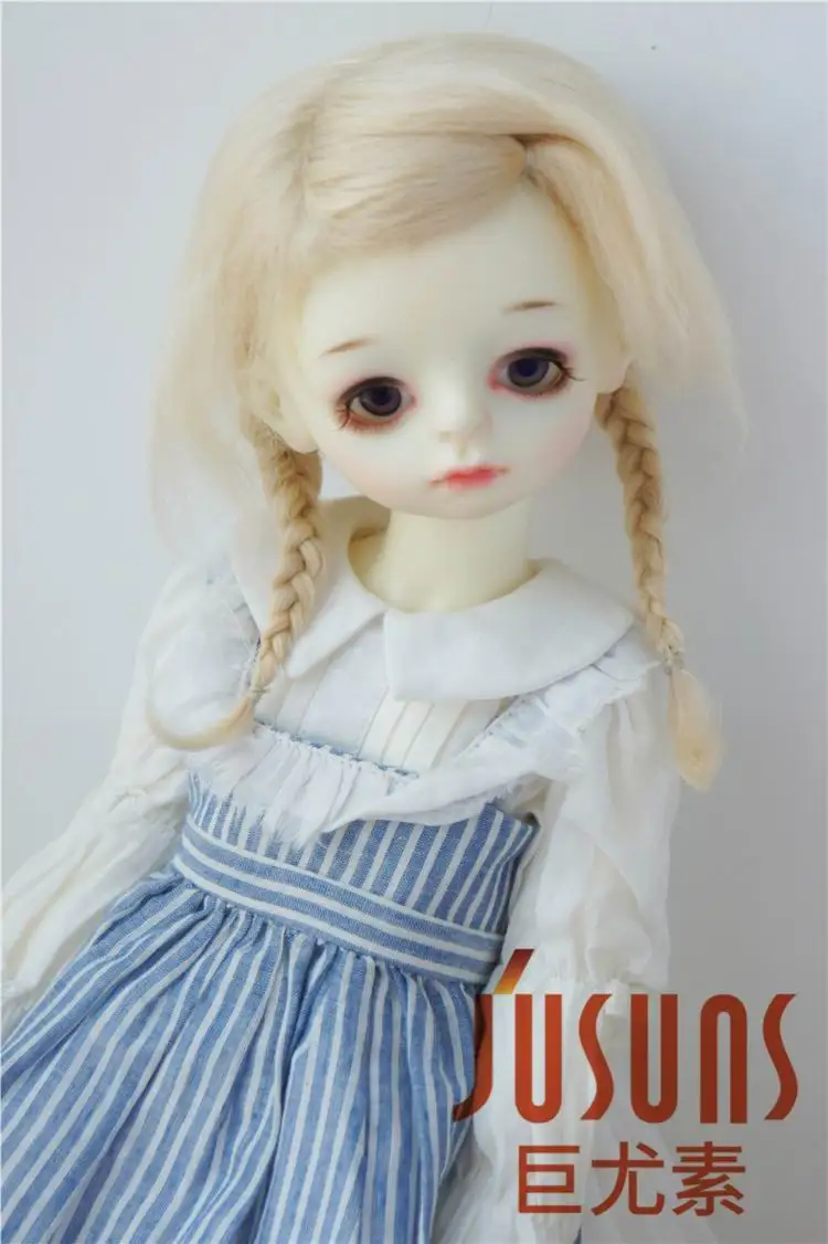 JD061 1/3 SD мохеровые кукольные парики Популярные BJD парик коса парик 8-9 дюймов куклы аксессуары Мода BJD волосы - Цвет: Blond M9