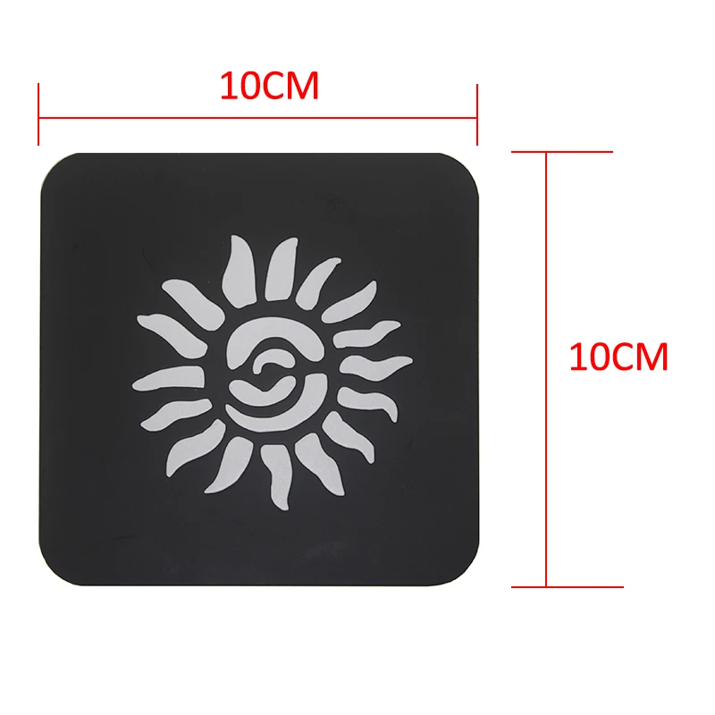 22 шт./лот блестящие трафареты для татуировок крутые шаблоны рисования мужчин