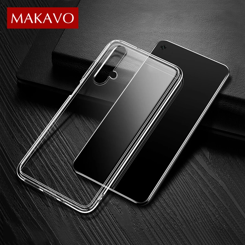 Case For Huawei Honor 20 Transparent Soft Silicone TPU Protective Back Cover Pro Lite Phone | Мобильные телефоны и