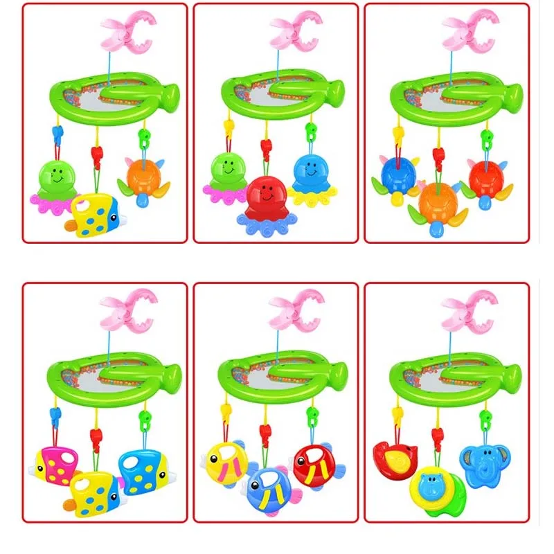 2016 NEW Cute Fish model Baby Stroller Bell Bed Toys Safety Quality Best Price | Мать и ребенок