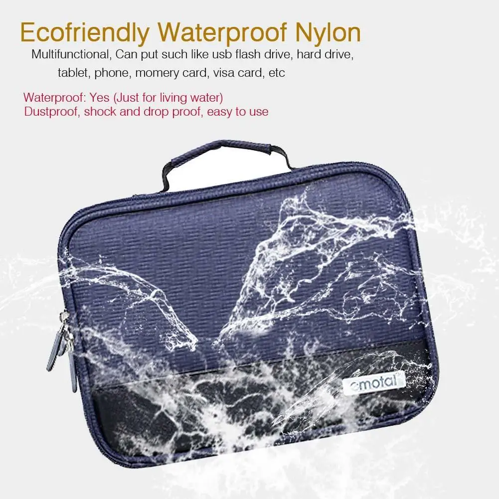 Водонепроницаемые электронные аксессуары дорожная сумка нейлоновый Мужской