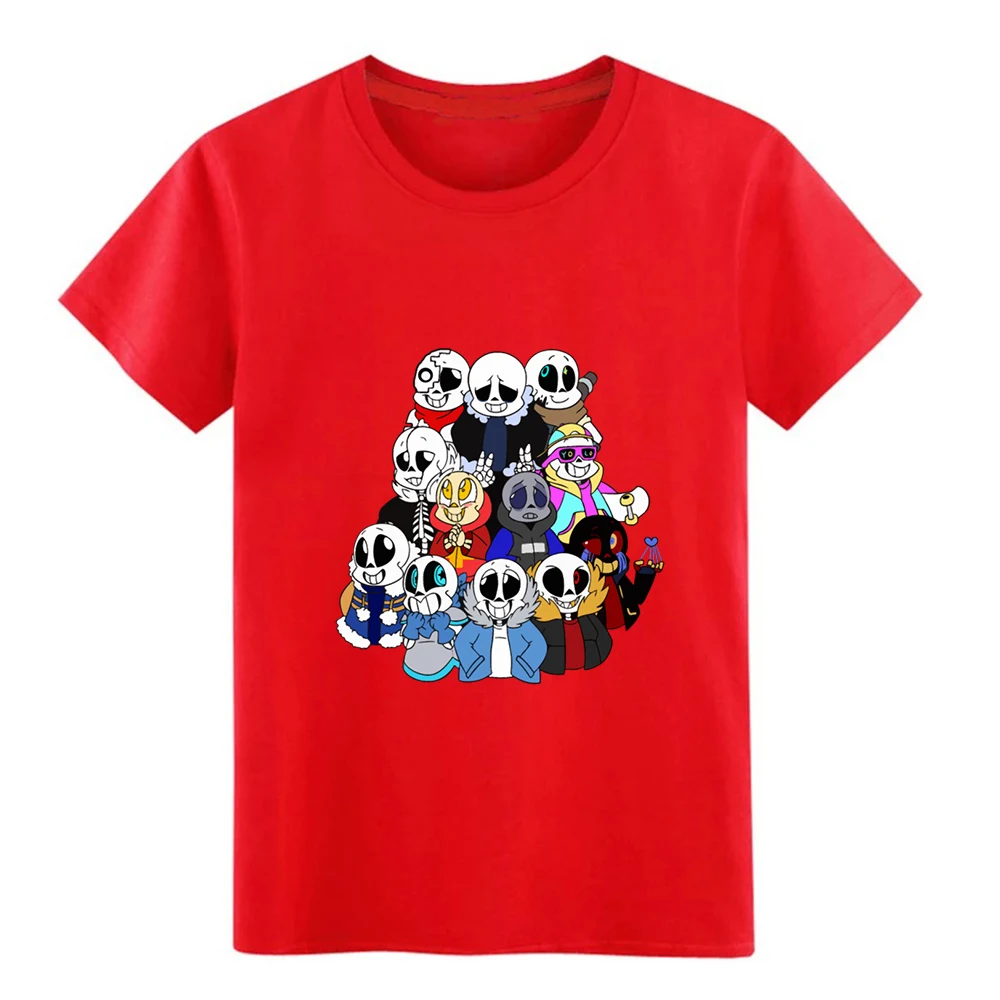 Футболка с героями мультфильма undertale sans хлопковая S XXXL принтом Новинка знаменитая