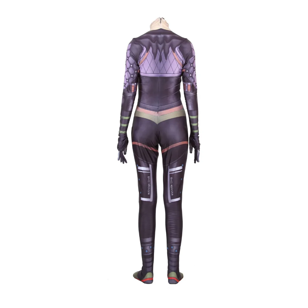 Apex Evil 3D стиль Zentai Comic-Con Хэллоуин святых все косплей костюм Колготки Комбинезон
