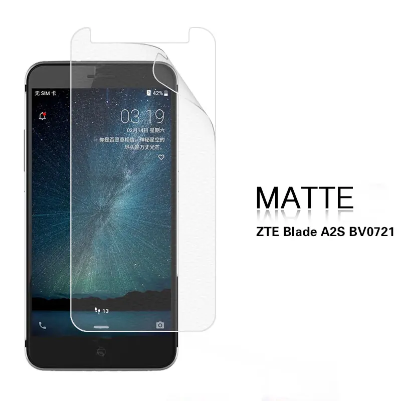 ЖК HD Прозрачная защитная глянцевая пленка для ZTE Blade A2S BV0721 5 2 с защитой от