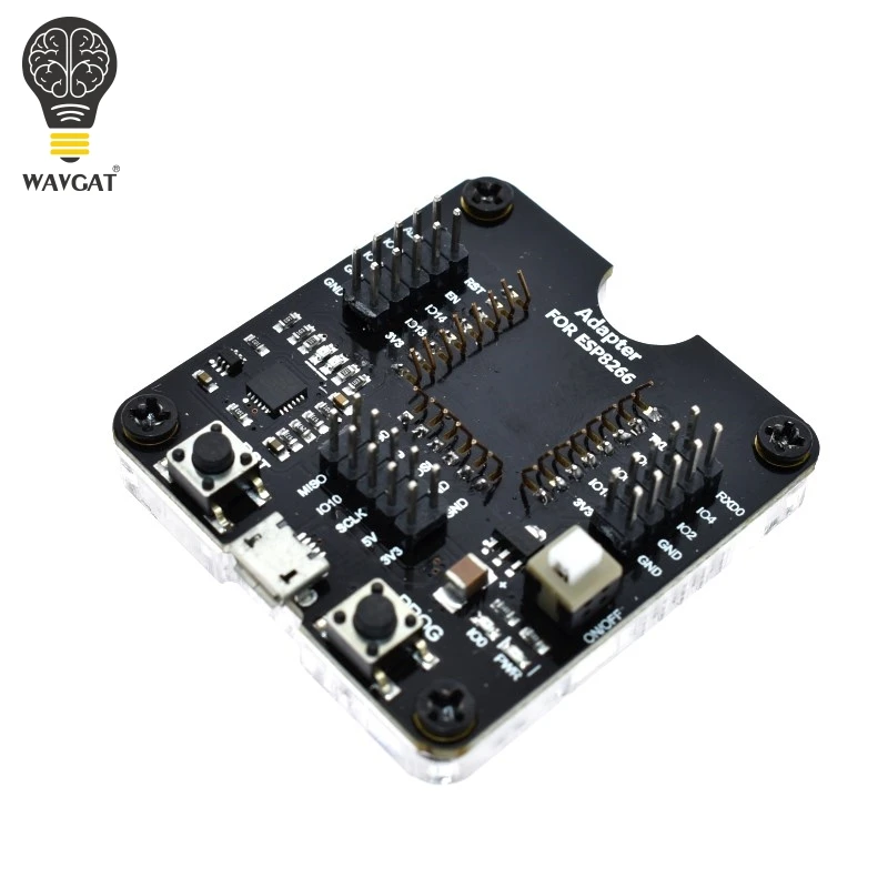 Тестовая плата WAVGAT ESP8266 ожоговая арматура поддерживающий модуль Φ встроенные