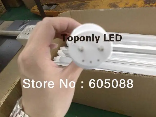 8 Вт led t8 трубка длина 600 мм светодиодный Флуоресцентный светильник вход на ac100 240v