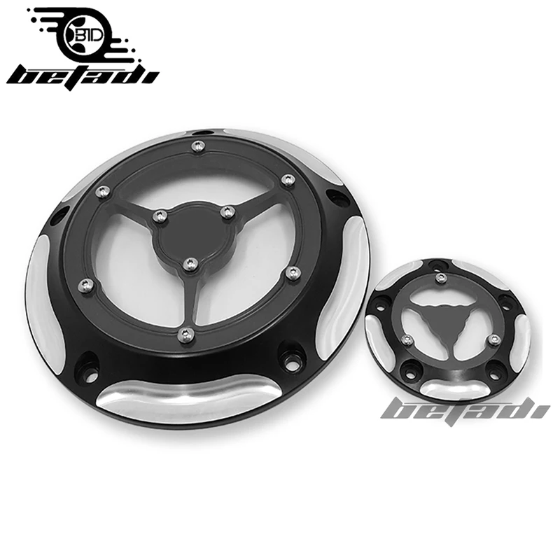 Мото с ЧПУ Дерби календари Minuterie Couverture Pour для Harley Touring Road King DynaSoftail Fatboy Du Patrimoine Capot