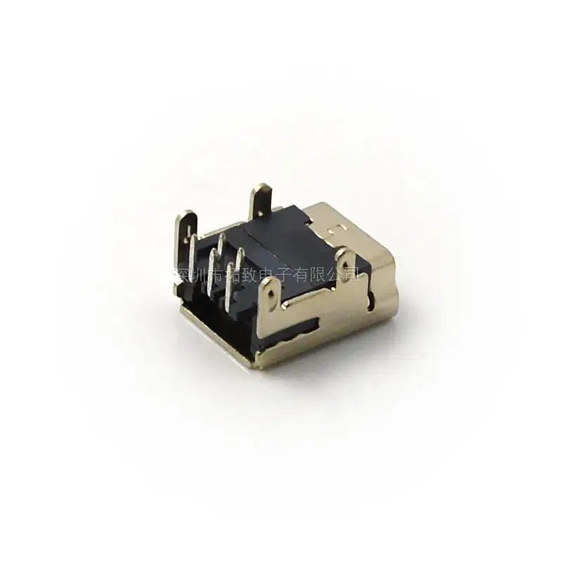100 шт. полный разъем MINI USB 90 градусов мини четыре контактный материнская