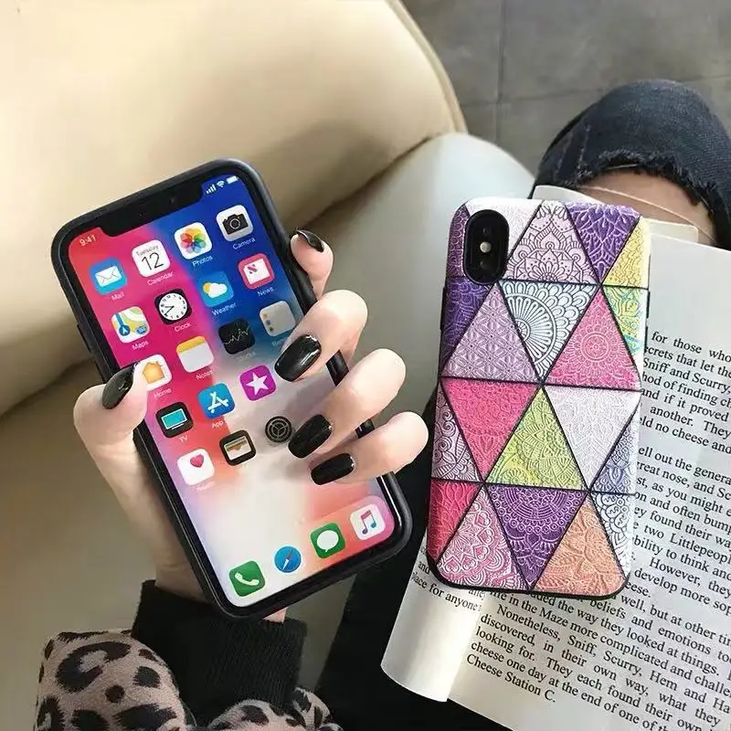 Чехол для Телефона iPhone X 8 7 6 6S Plus XS MAX XR цветной Мягкий силиконовый чехол накладка с