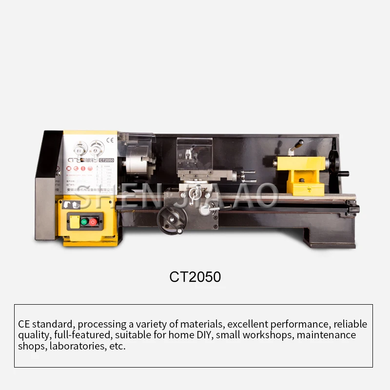 CT2050 Small High Precision Household Lathe Machine Desktop Multifunction Instrument Metal Laboratory 220V | Инструменты