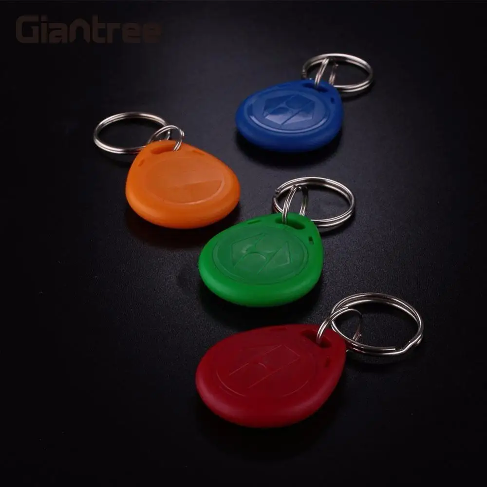 Перезаписываемые rfid карты Giantree 125 кГц брелоки EM4305 идентификационные для контроля