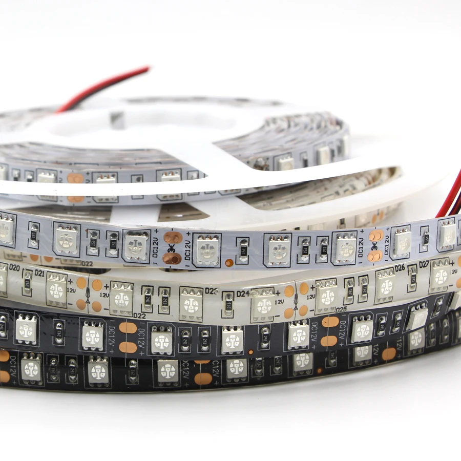 5 м УФ светодиодный полосы светильник 5050 3528 SMD ультрафиолетового 395 405nm 60