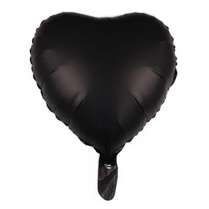 Figure balloon GOGO paity Новинка 18-дюймовые металлик Цвет Сердце-образный алюминиевые воздушные шары для вечерние свадебные декоративные шары оптом - Цвет: Figure balloon