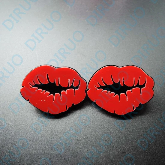 Модные сексуальные серьги в виде губ губы красные серьги|earring showcase|earrings channelearings red