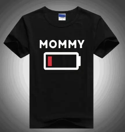 Mother Летняя одежда для семьи дочь мамы и сына футболка Батарея для матери и ребенка подходящая друг к другу одежда короткий рукав одежда для мамы, дочки, сына - Цвет: Mother