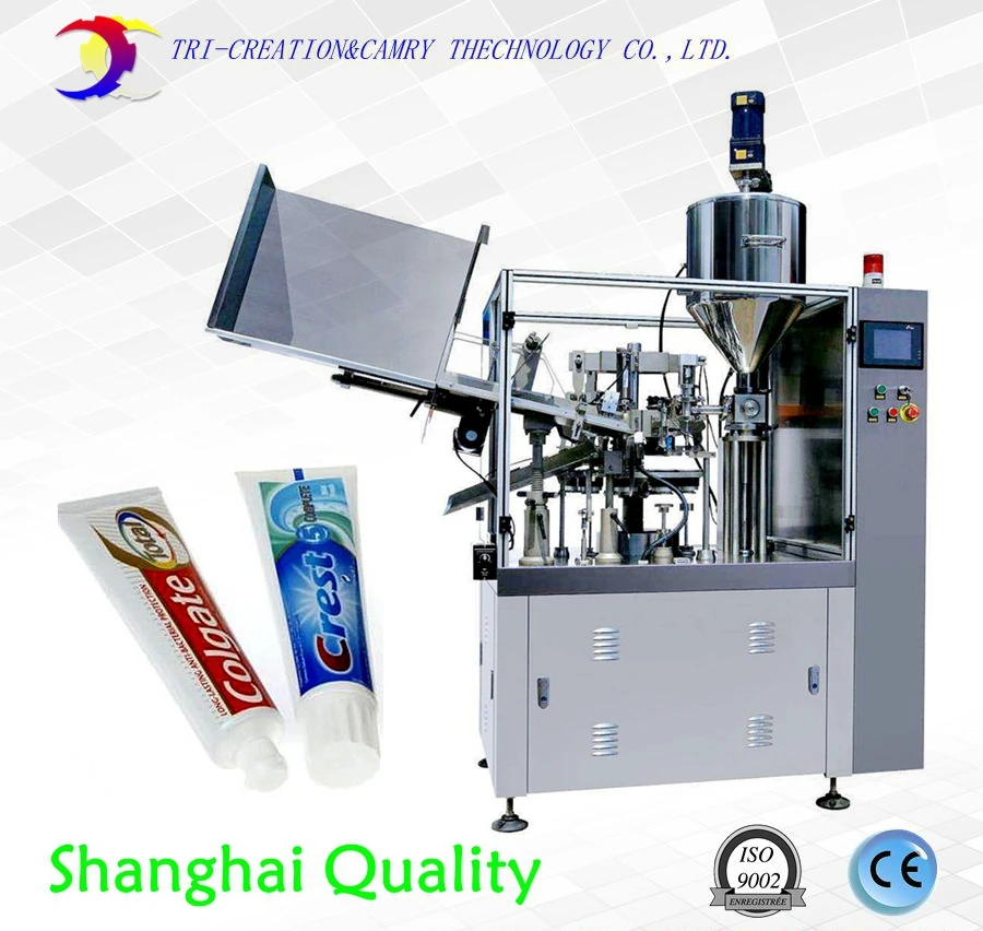 sealing machine tube,tooth paste filling and sealing machine,soft tube filling machine,2 in 1 CE