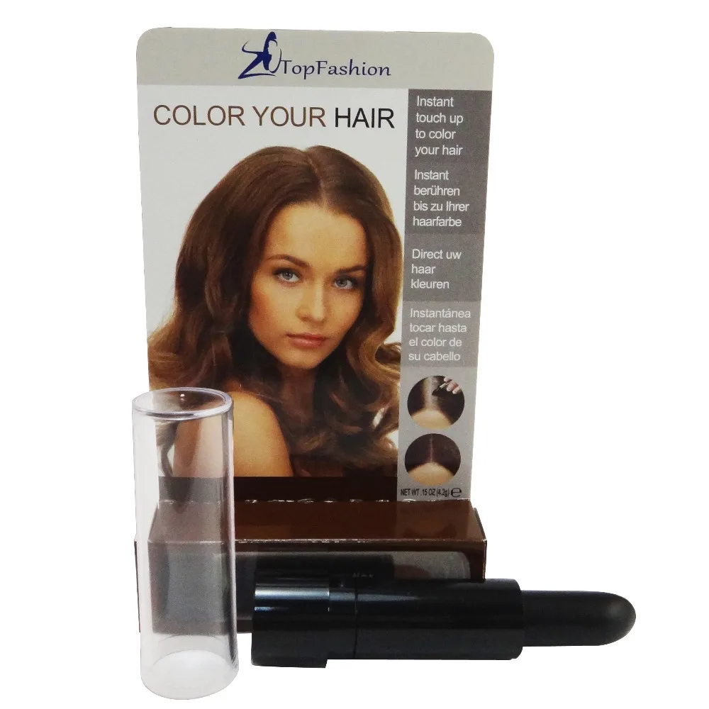 Черная Временная подтягивающая палочка для волос соответствует требованиям FDA EEC