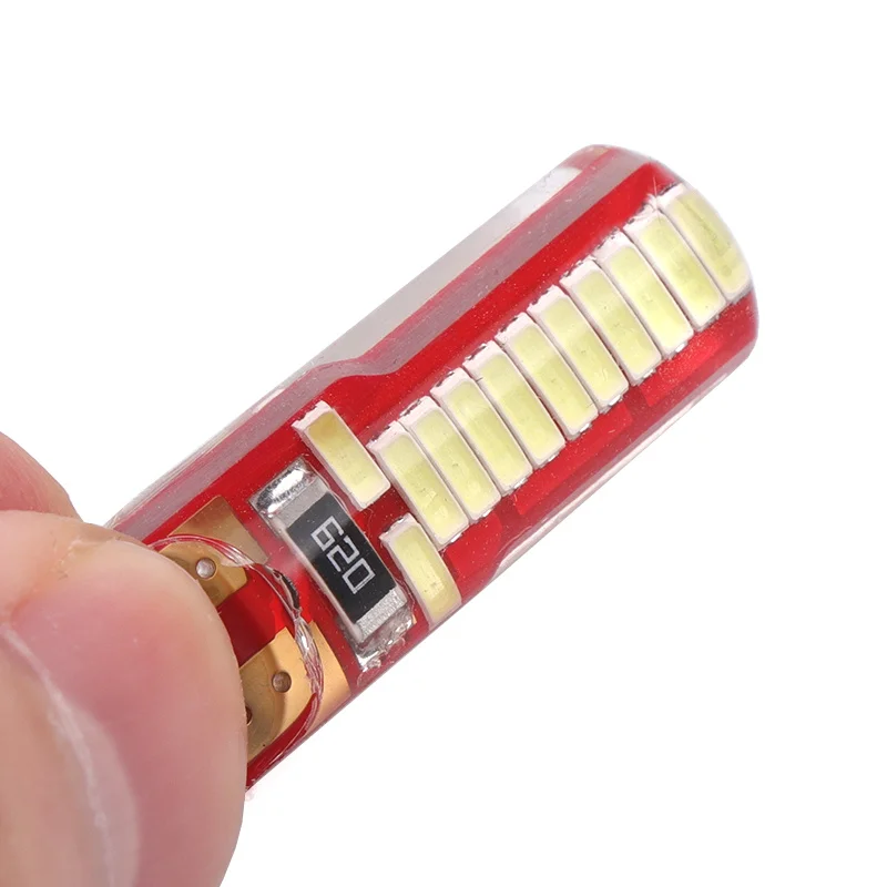 2 шт. Автомобильные светодиодные лампы T10 W5W 4014 SMD 168 194 12 В|Сигнальная лампа| |