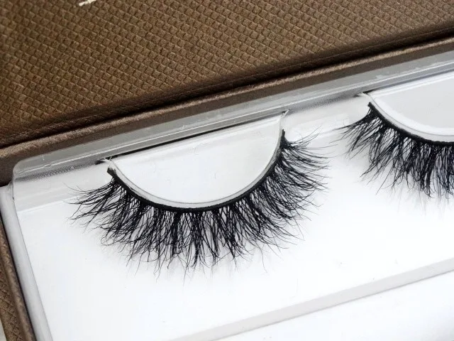 2018 New 1 pair Fake Eyelashes Makeup Tool Individual 100% Real Mink Lashes False Soft Box A07 | Красота и здоровье