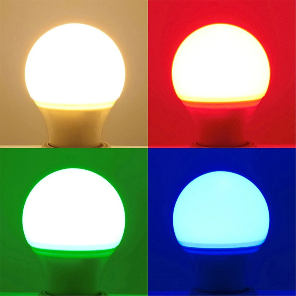 ICOCO Magic E27 Rgbw LED Bulb Night Light Bluetooth Control Smart Lamp Colorful Dimmable for Home Store Decor Drop Ship | Лампы и