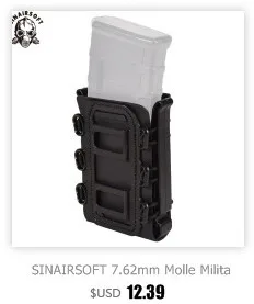 SINAIRSOFT дробовик сумка для амуниции 10 патронов ABS Тактический чехол для перезагрузки держатель Molle Чехол для 12 Калибр магазин для патронов держатель картриджа