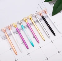 20pcslot wholesale metal pen gift ballpoint pen advertisement promotion pen custom diamond pen