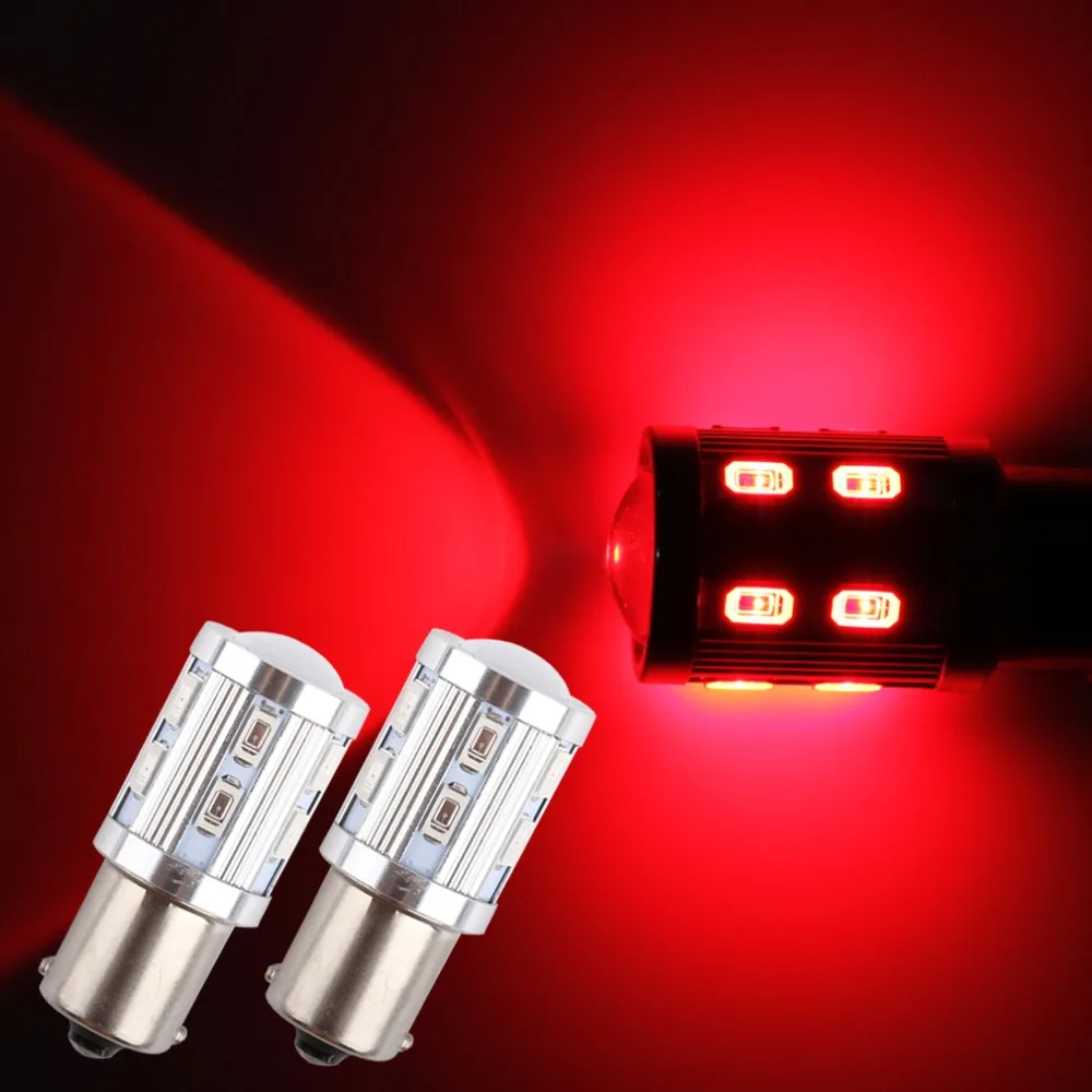S& D 2 шт. 1156 BA15S светодиодный 12 SMD samsung 5730 Cree чипы светодиодный высокой мощности p21w R5W Автомобильные светодиодные лампы стоп стояночный светильник 12В авто лампа