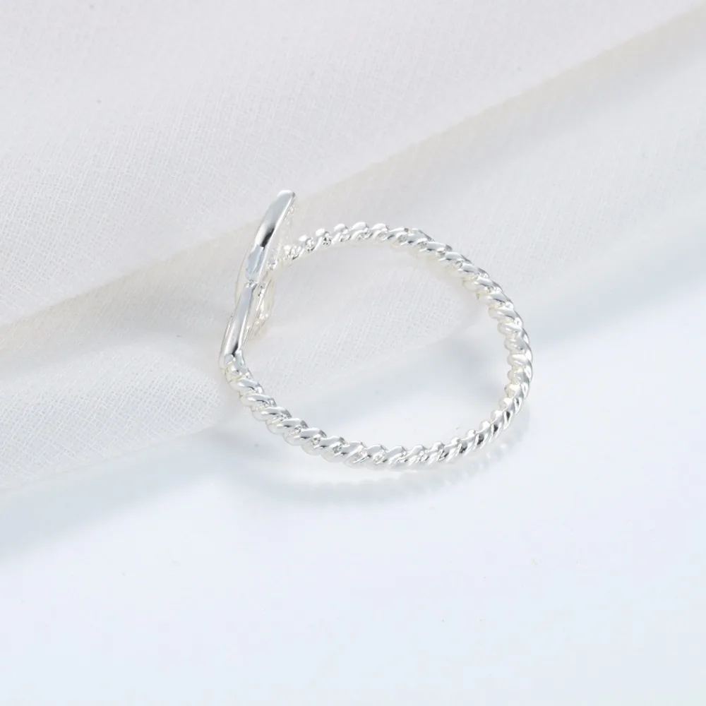 Оптовая продажа 10 шт. кольца с узлом в виде цветка для женщин крошечные закрытые