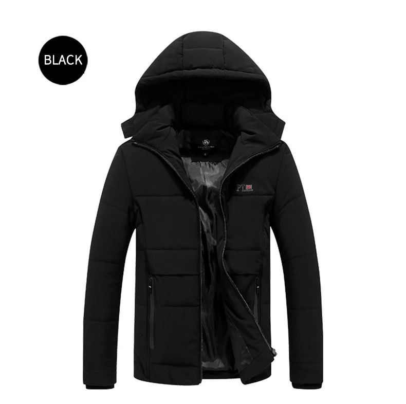 L-8XL теплые зимние плюс размеры для мужчин худи мужские парки однотонный деловой верхняя одежда пальто мужской модный бренд Softshell бурелом 3XMR30