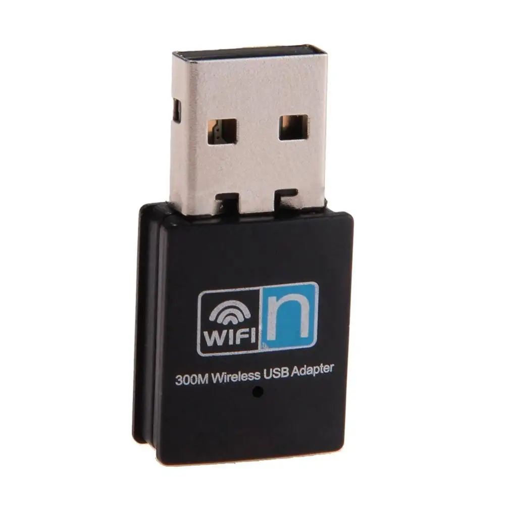 USB Wi-Fi адаптер 300 Мбит/с беспроводной сетевой LAN ключ для настольного ПК ноутбука