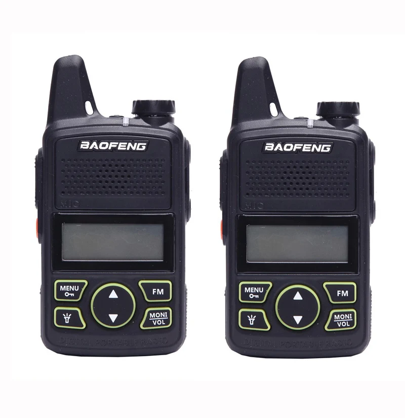 BF-T1 2 шт. BAOFENG T1 мини двухстороннее радио BF-T1 портативная рация UHF 400-470mhz 20CH портативный Ham FM CB радио портативный приемопередатчик - Цвет: BF-T1