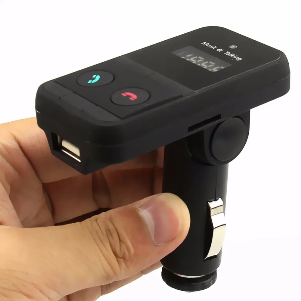 Беспроводной Bluetooth стерео музыкальный плеер Автомобильный fm передатчик адаптер